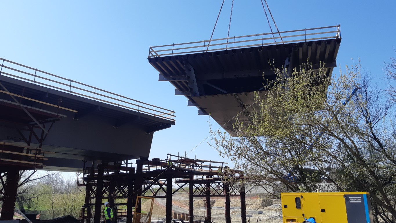 M4 MOTORWAY ABONY-TÖRÖKSZENTMIKLÓS (I. SECTION) – MANUFACTURING AND ON-SITE ASSEMBLY OF THE BRIDGE OVER RIVER ZAGYVA