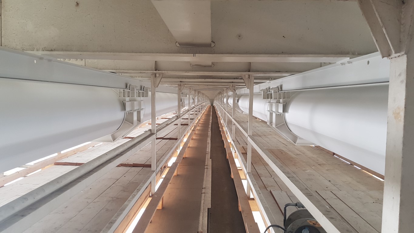 STEEL STRUCTURES FOR DISTRICT HEATING PIPELINES