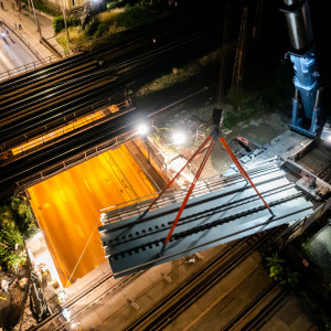 RAILWAY BRIDGE B027 ON THE 3RD TRACK BETWEEN KELETI STATION-KŐBÁNYA FELSŐ