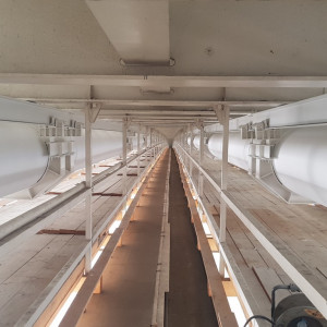 STEEL STRUCTURES FOR DISTRICT HEATING PIPELINES